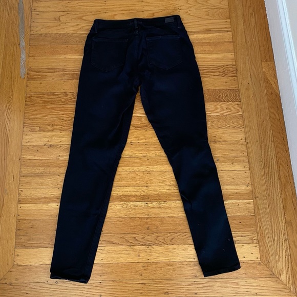 Paige Verdugo Ultra Skinny Black Jeans - size 29 - Picture 2 of 4